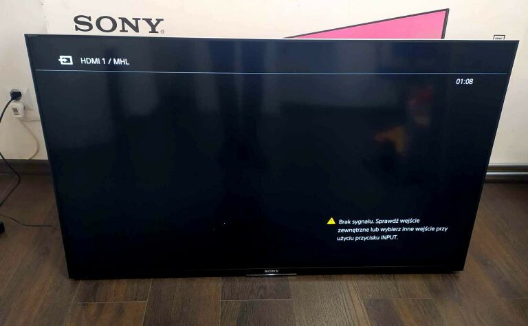 TELEWIZOR SONY KDL-50W755C PILOT+ KARTON