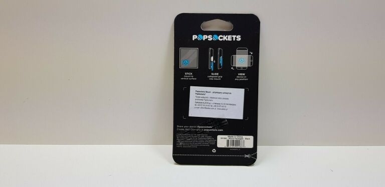 UCHWYT NA PALCE POPSOCKET IUTPSMOU CZARNY