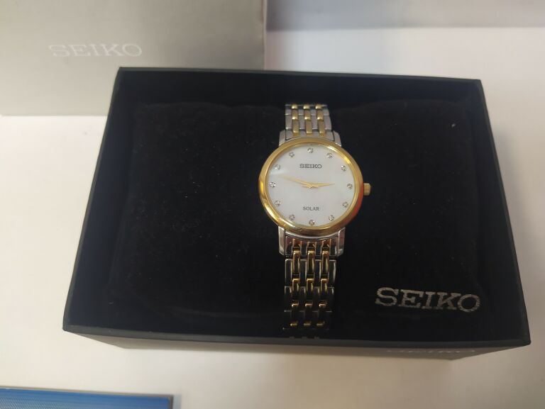 ZEGAREK DAMSKI SEIKO SOLAR KPL
