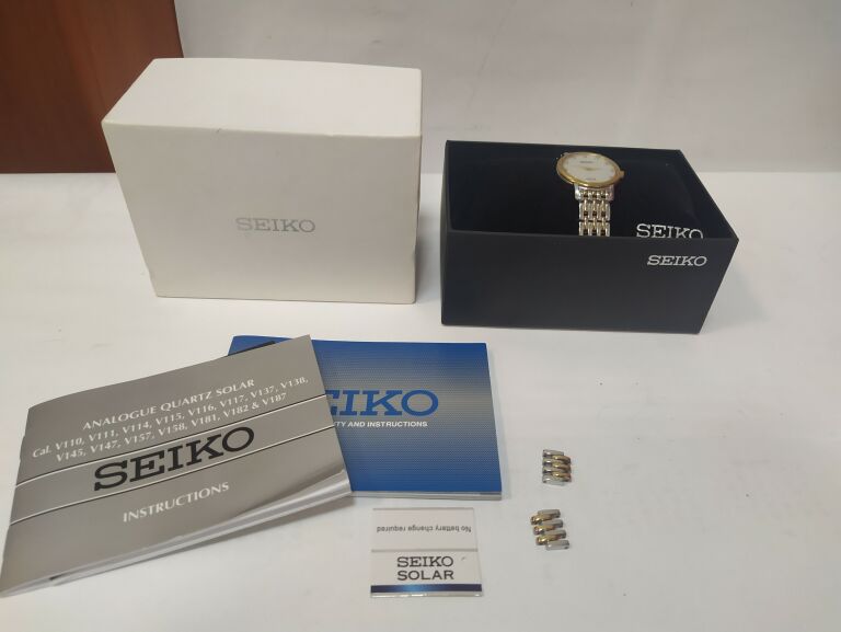 ZEGAREK DAMSKI SEIKO SOLAR KPL