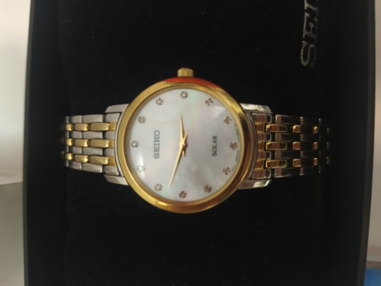 ZEGAREK DAMSKI SEIKO SOLAR KPL