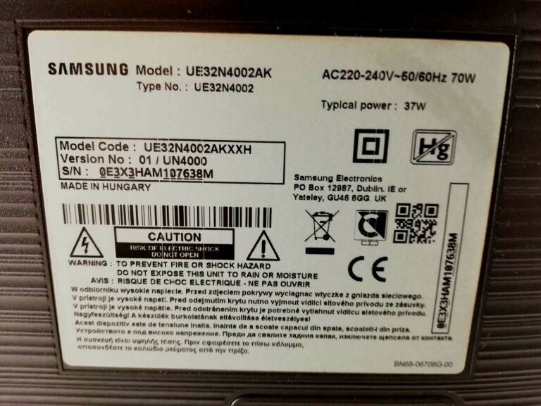 telewizor-led-samsung-32-ue32n4002ak-pilot-marka-samsung