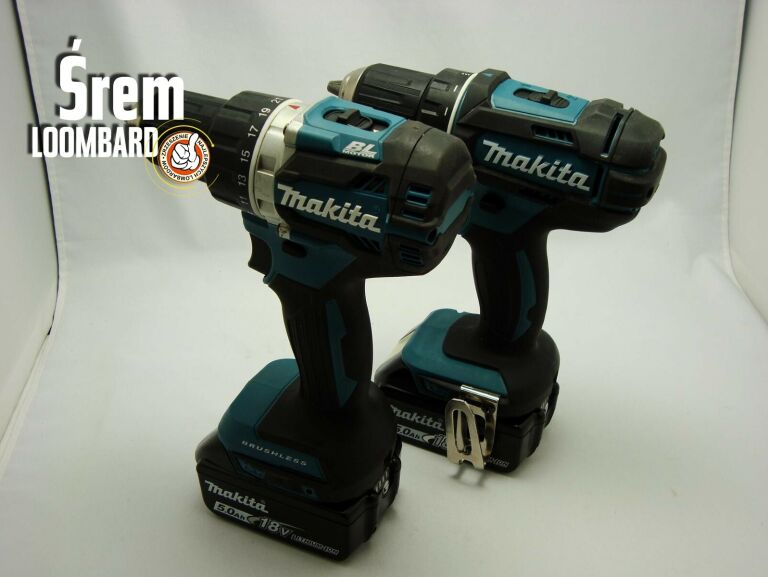 MAKITA DDF 482 + DDF 484, 4 X 5.0AH AKU, WALIZKA