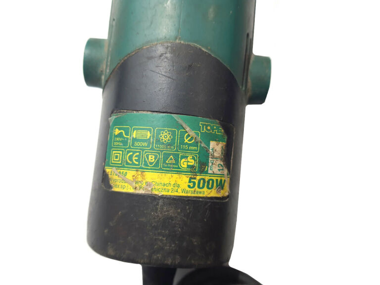 SZLIFIERKA KĄTOWA TOPEX 500W