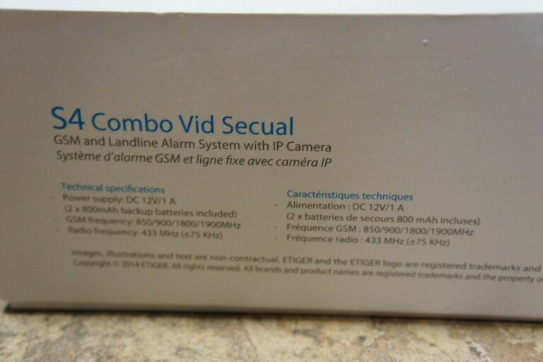 ALARM ETIGER S4 COMBO SECUAL ZESTAW!