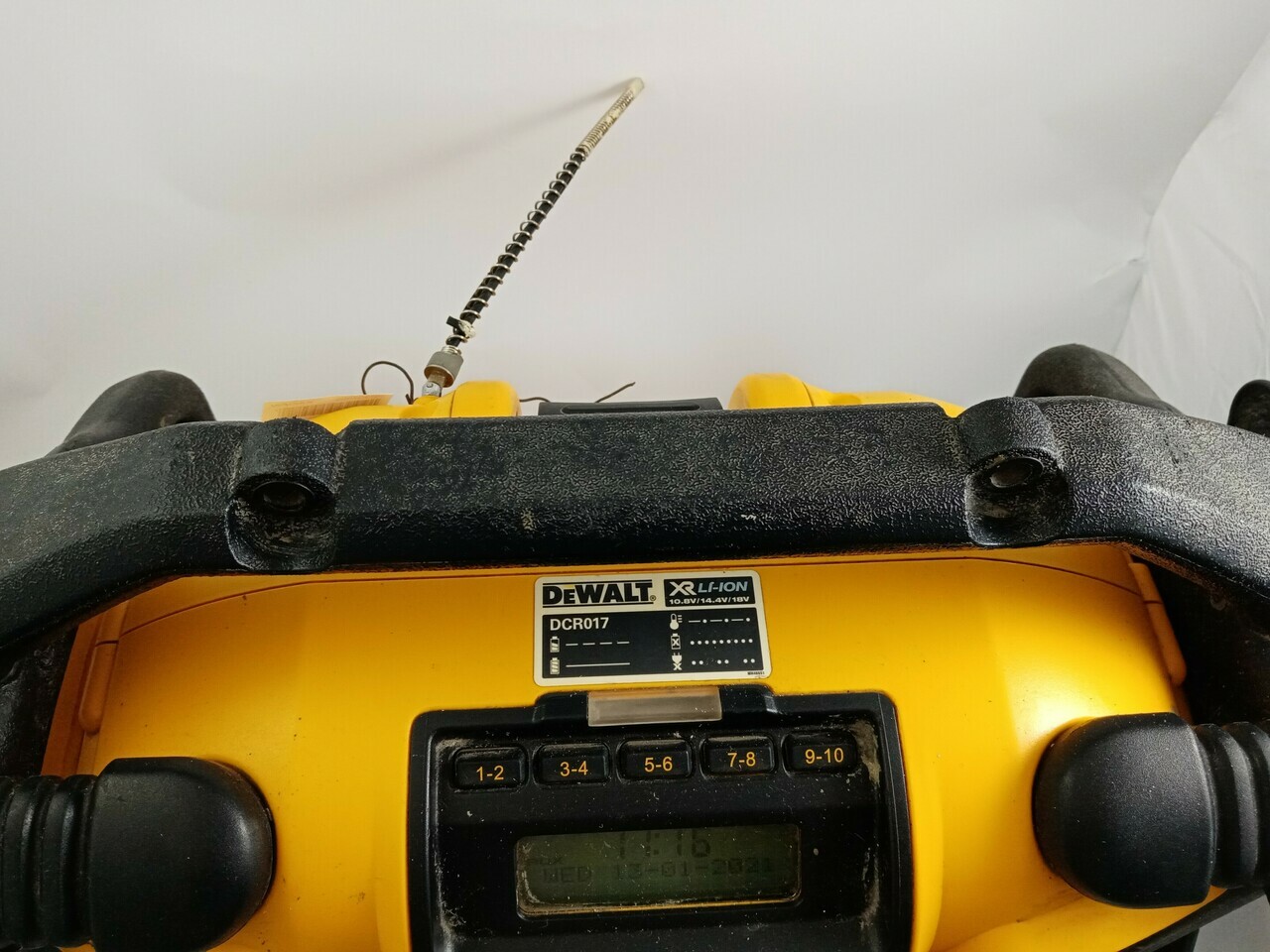 DEWALT DCR017, la radio de chantier parfaite !