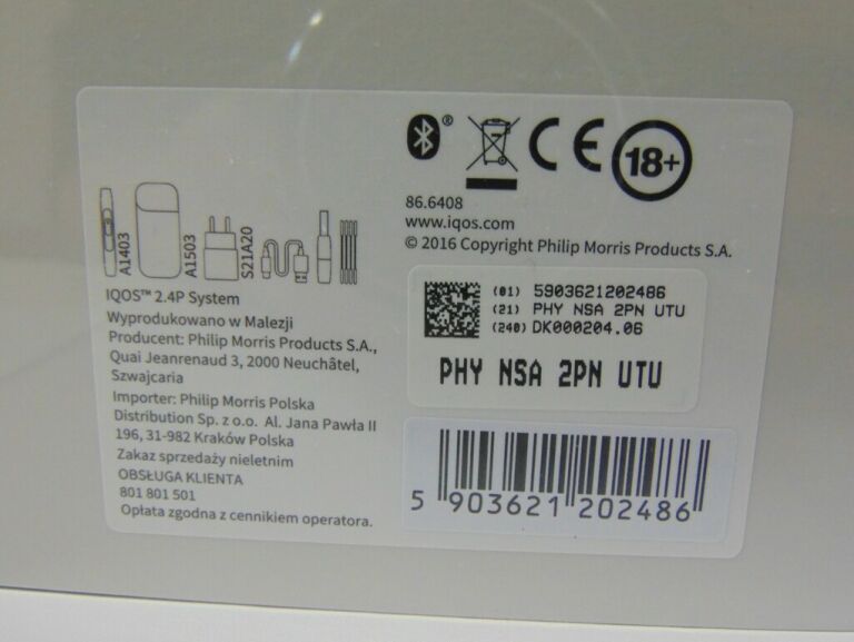PODGRZEWACZ IQOS 2.4P KOMPLET/ZAFOLIOWANY/CZARNY