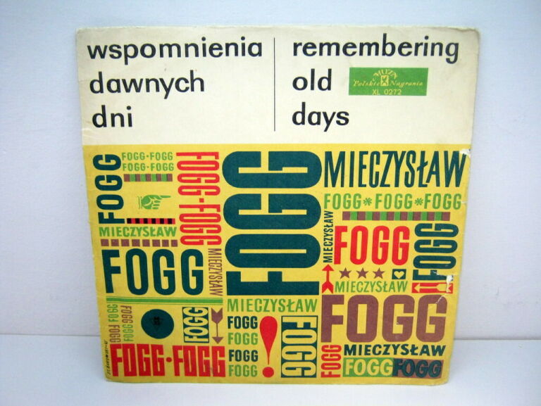 WINYL MIECZYSŁAW FOGG - WSPOMNIENIA DAWNYCH DNI
