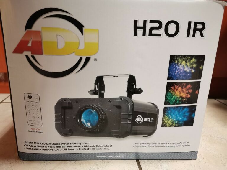 LAMPA EFEKT WODY ADJ H20 IR 12W LED IGŁA