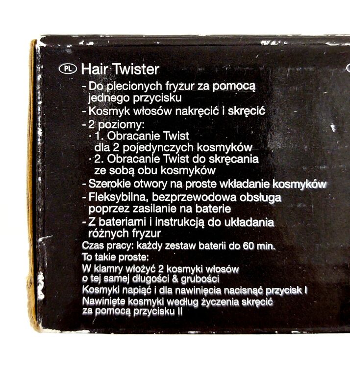 SILVERCREST HAIR TWISTER DO WŁOSÓW SHTB 3 B1