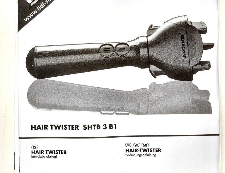 SILVERCREST HAIR TWISTER DO WŁOSÓW SHTB 3 B1