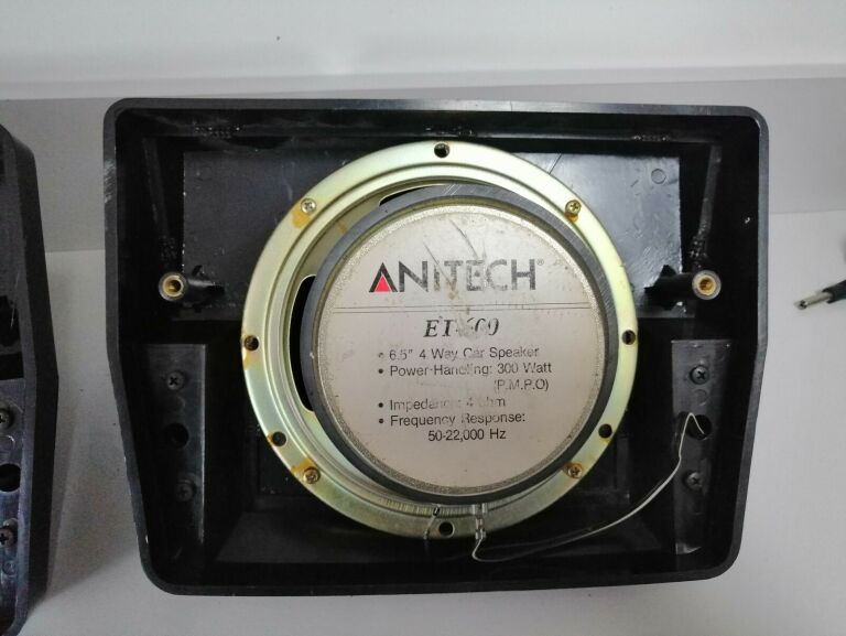 ZESTAW GŁOŚNIKÓW SAMOCHODOWYCH ANITECH ET600