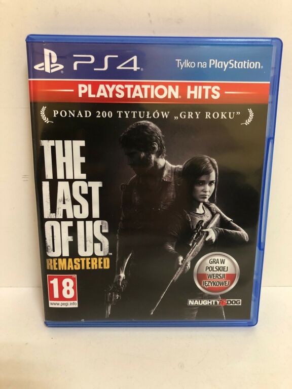 GRA THE LAST OF US REMASTERED PS4