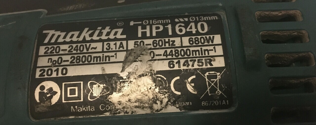 wiertarka-makita-hp1640-stan-uzywany