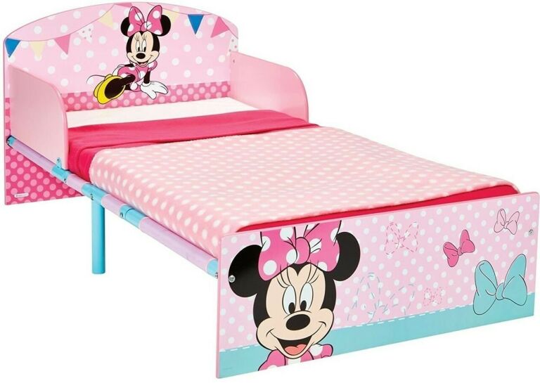 ŁÓŻKO ŁÓŻECZKO DZIECIĘCE MYSZKA MINNIE