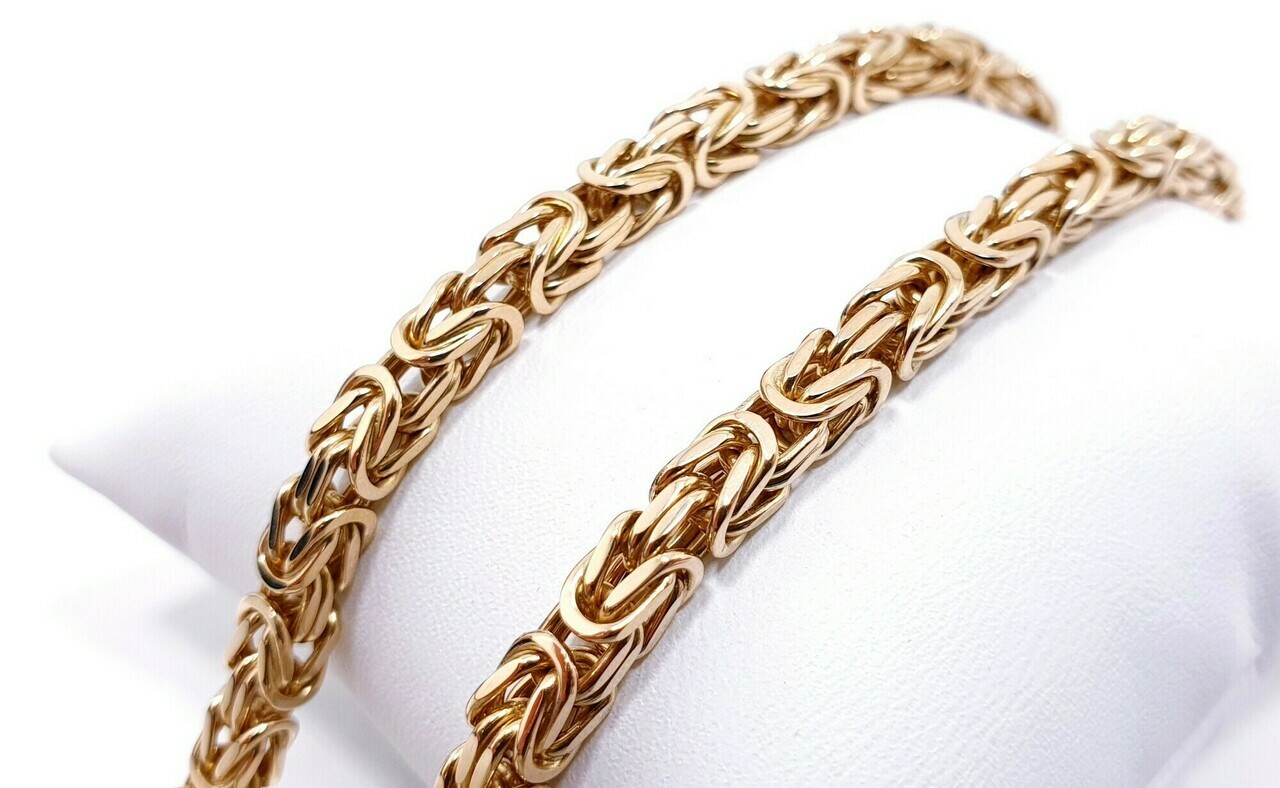 piekny-zloty-lancuszek-splot-krolewski-pr585-dlugosc-calkowita-61