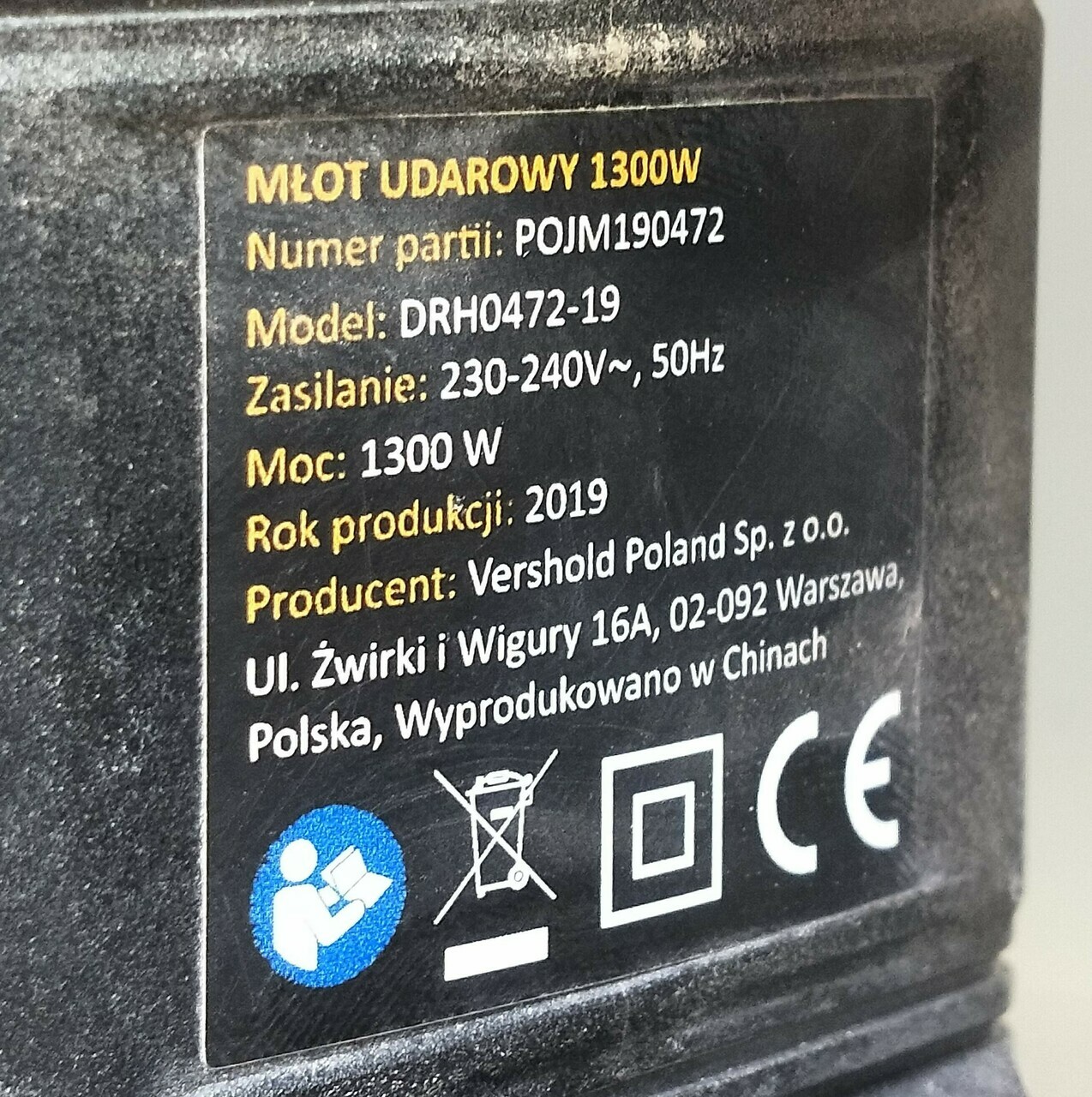 mlot-udarowy-niteo-tools-1300w-marka-niteo-tools