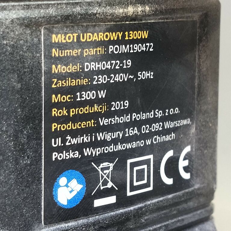 MŁOT UDAROWY NITEO TOOLS 1300W