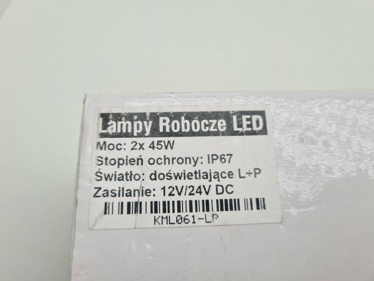 LAMPY ROBOCZE REFLEKTORY LED 2 X 45W