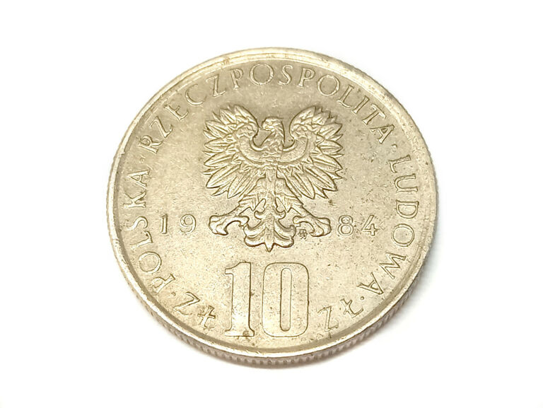 MONETA 10 ZŁ BOLESŁAW PRUS 1984