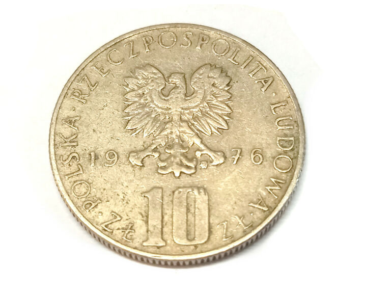 MONETA 10 ZŁ BOLESŁAW PRUS 1976