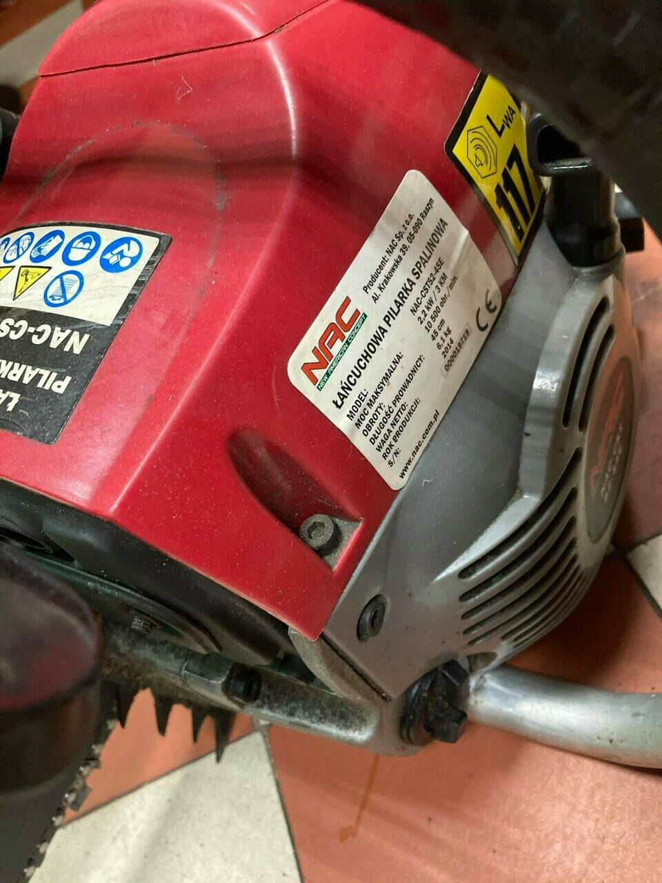 pila-spalinowa-nac-cst-52-45-e-czerwona-zasilanie-spalinowe