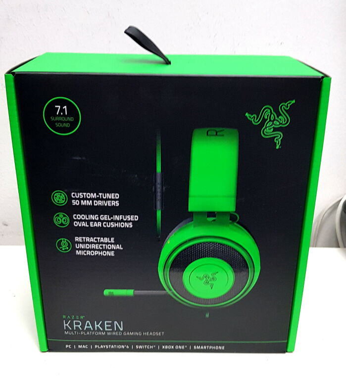 SŁUCHAWKI RAZER KRAKEN ZIELONE!POLECAM!