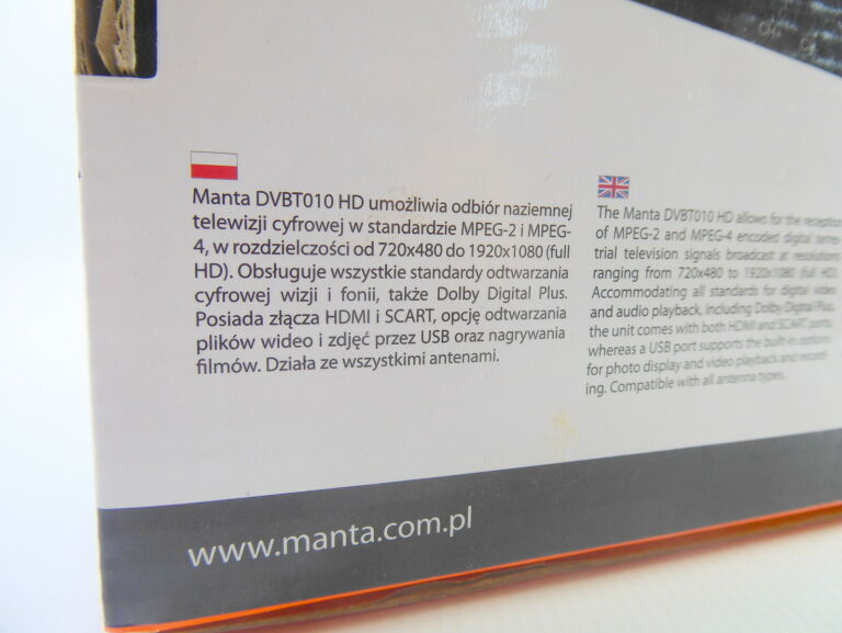 DEKODER MANTA DVBT010