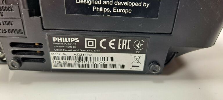 RADIOBUDZIK PHILIPS AJ3231/12