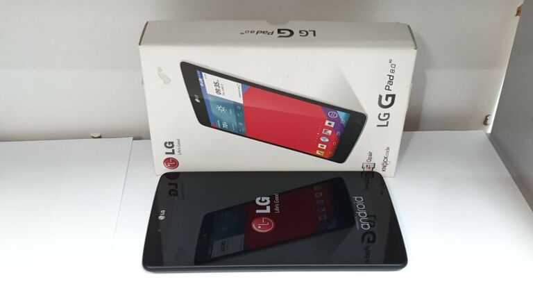 TABLET LG GPAD 8,0 / PUDEŁKO