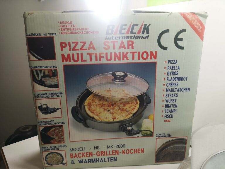PIZZA STAR MULTIFUNKTION
