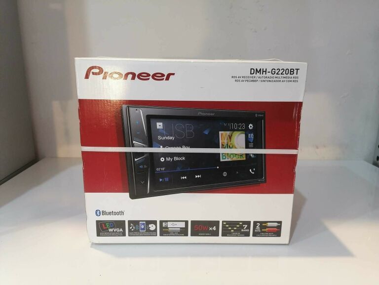 RADIO SAMOCHODOWE PIONEER DMH-G220BT JAK NOWE