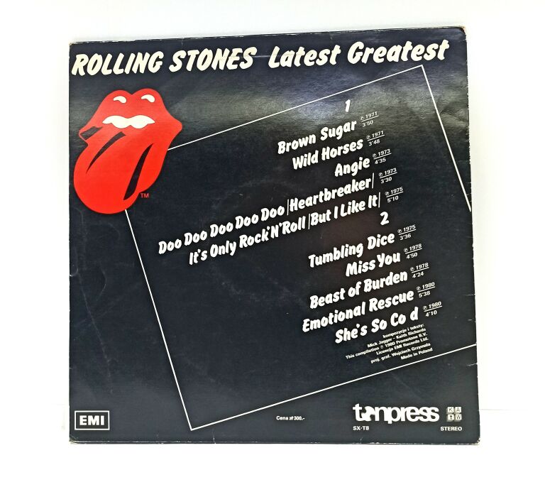 PŁYTA WINYLOWA ROLLING STONES LATEST GREATEST