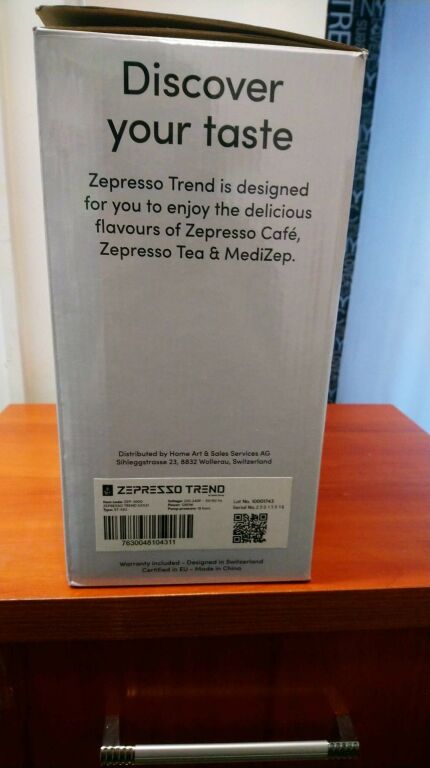 EKSPRES ZEPTER ZEPRESSO TREND GOLD