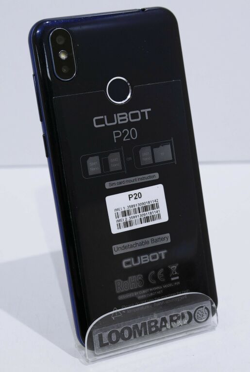 TELEFON CUBOT P20 - OKAZJA, SZKŁO HARTOWANE!