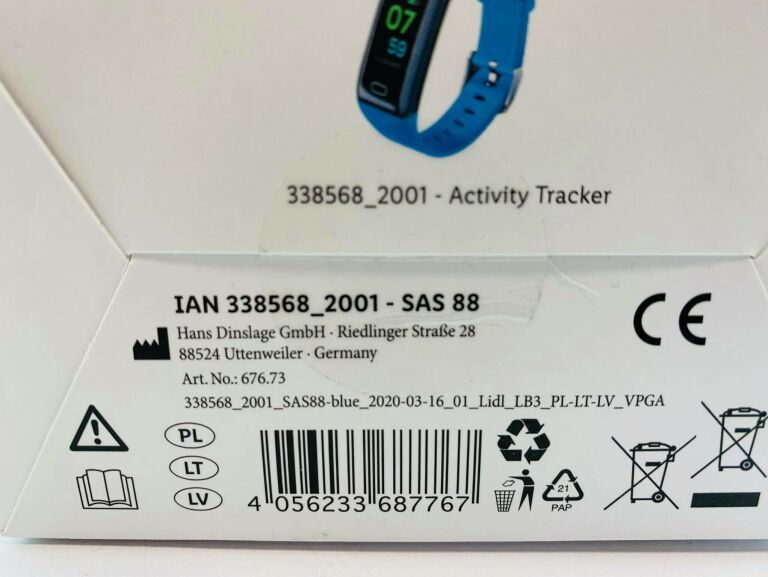 SILVERCREST OPASKA SPORTOWA SMARTBAND SAS 88