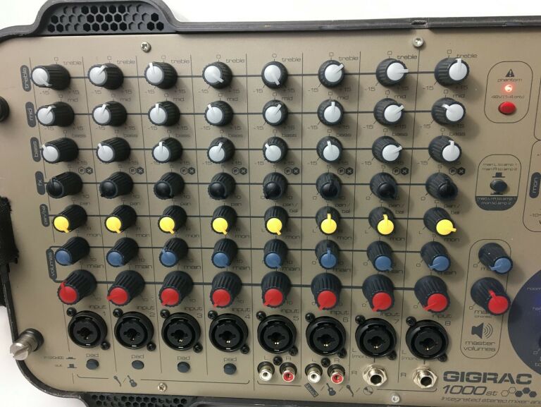 MIKSER/WZMACNIACZ CYF SOUNDCRAFT GIGRAC 1000 ST