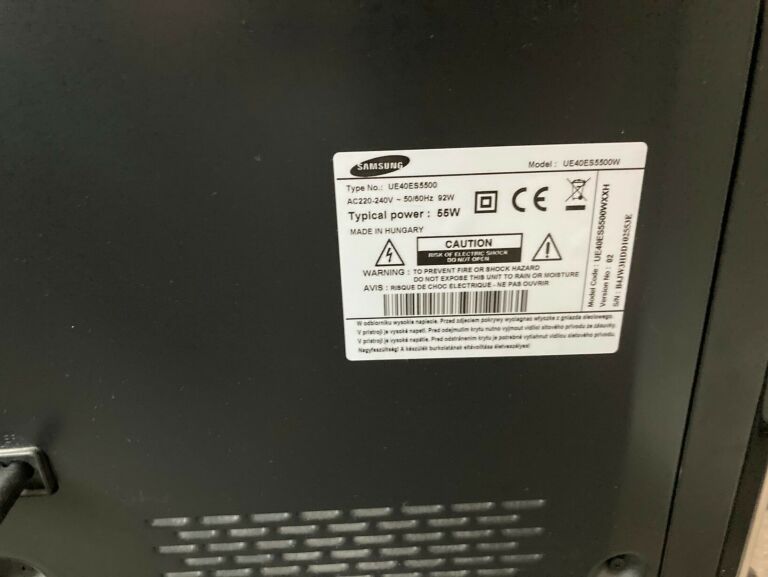 TV SAMSUNG 40 SAMSUNG UE40ES5500