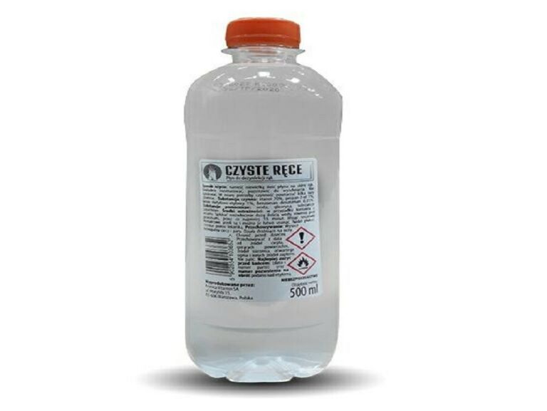 CZYSTE RECE PŁYN 500ML