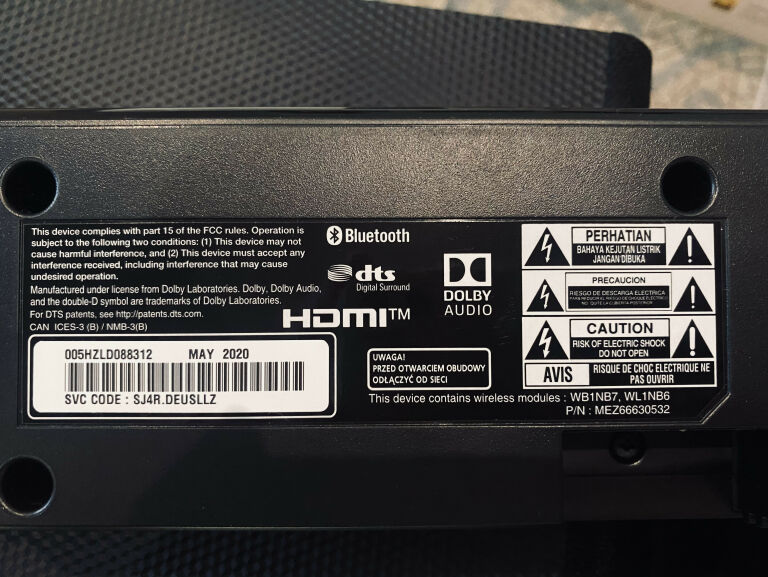 LG SOUNDBAR SJ4R 420W RMS