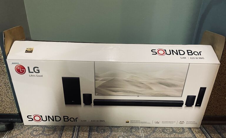 LG SOUNDBAR SJ4R 420W RMS