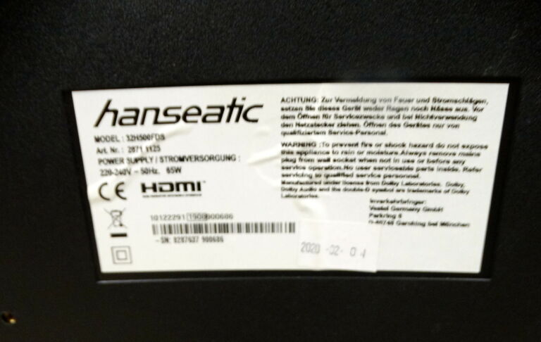 TELEWIZOR HANSEATIC 32H500FDS