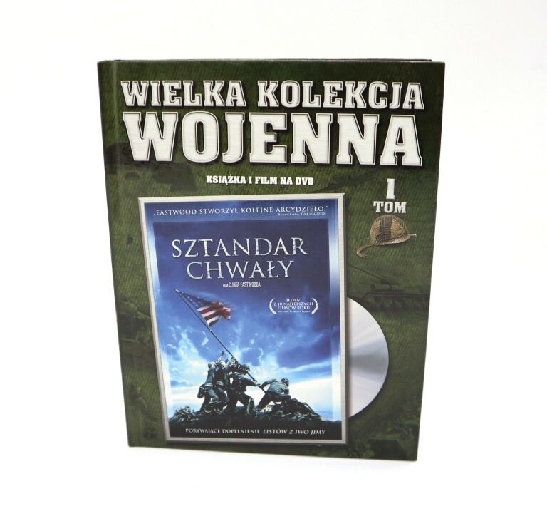 FILM DVD ORAZ KSIĄŻKA - SZTANDAR CHWAŁY