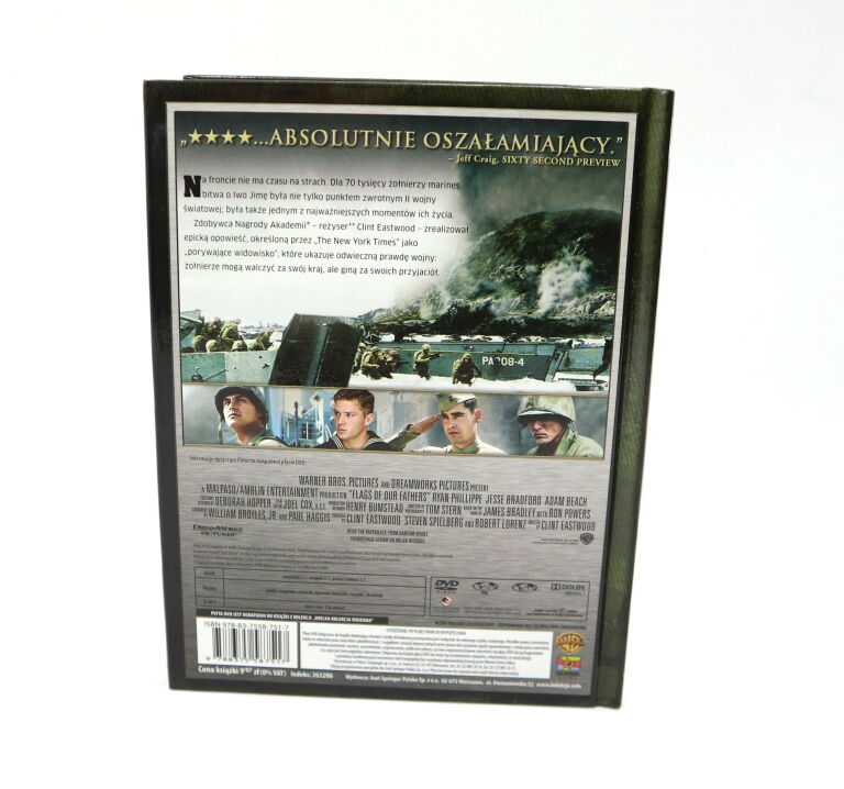 FILM DVD ORAZ KSIĄŻKA - SZTANDAR CHWAŁY