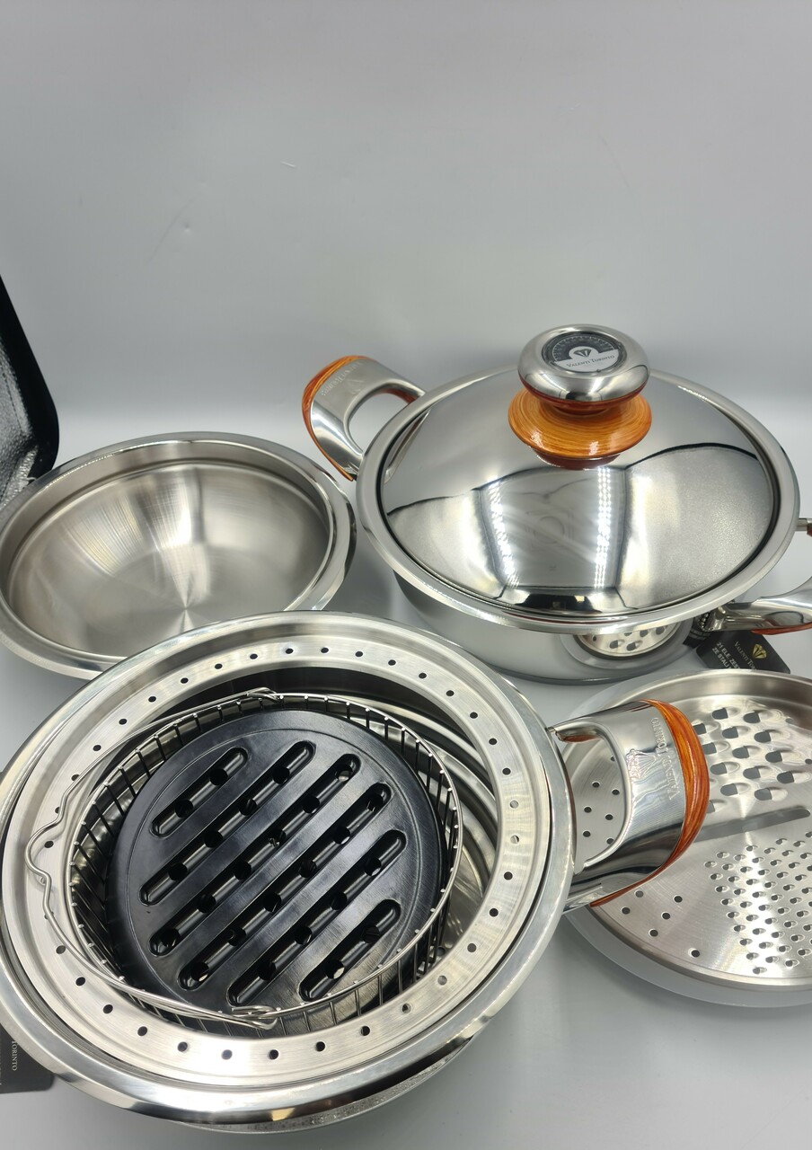 valenti-torinto-garnki-21-elementow-super-stan-stan-uzywany