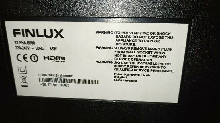TELEWIZOR FINLUX 32-FHA-5500