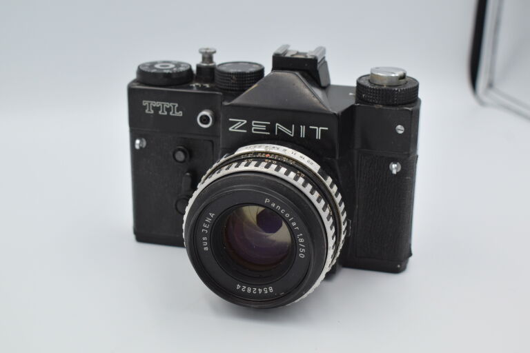 ZENIT TTL + ZENIT 122 + OBIEKTYWY LAMPA