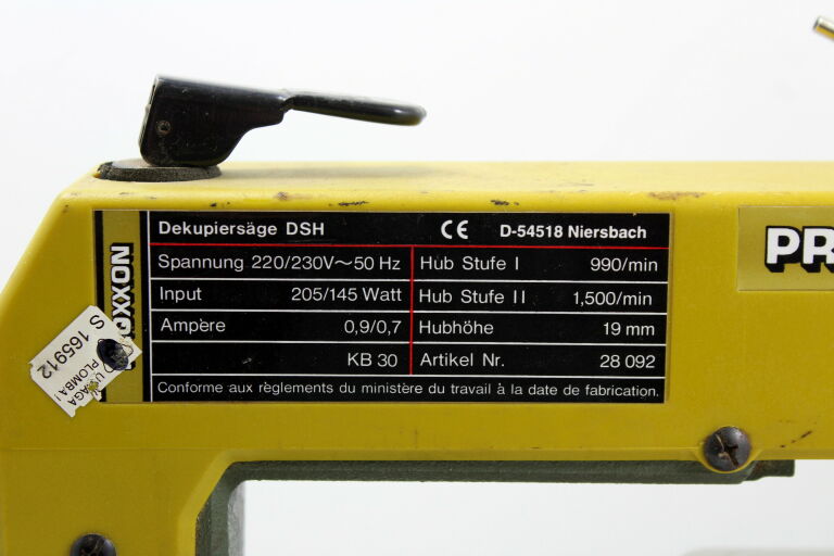 PROXXON WYRZYNARKA STOŁOWA PIŁA DSH 28092