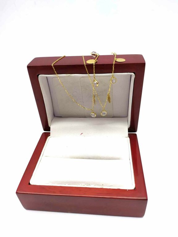 piekny-zloty-lancuszek-blaszki-i-diemenciki-298g-rodzaj-wyrob-jubilerski