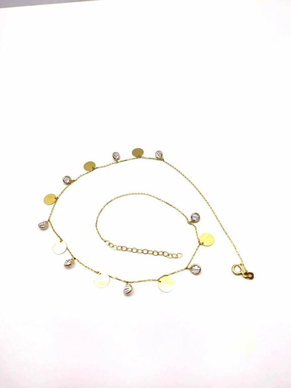 piekny-zloty-lancuszek-blaszki-i-diemenciki-298g-material-zloto